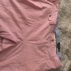Polo Ralph Lauren Red Striped Shorts